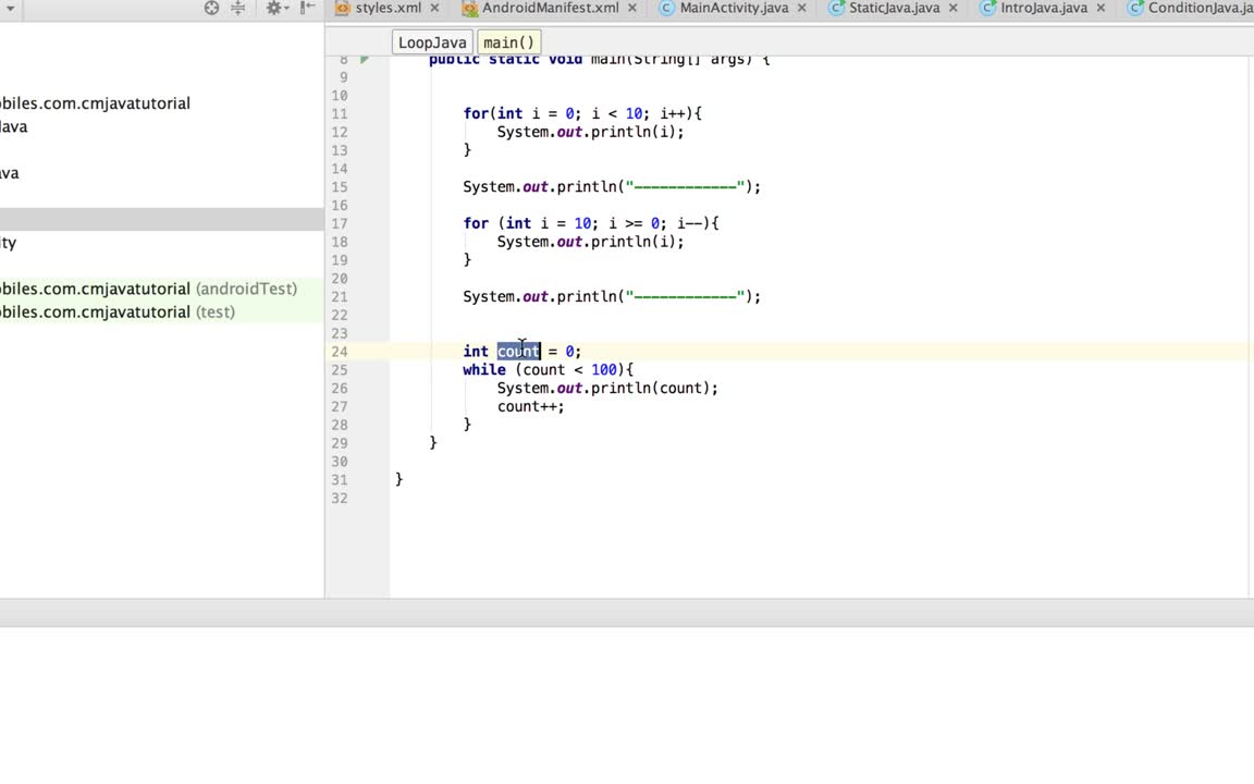 Java Programming  21#  While-Loop