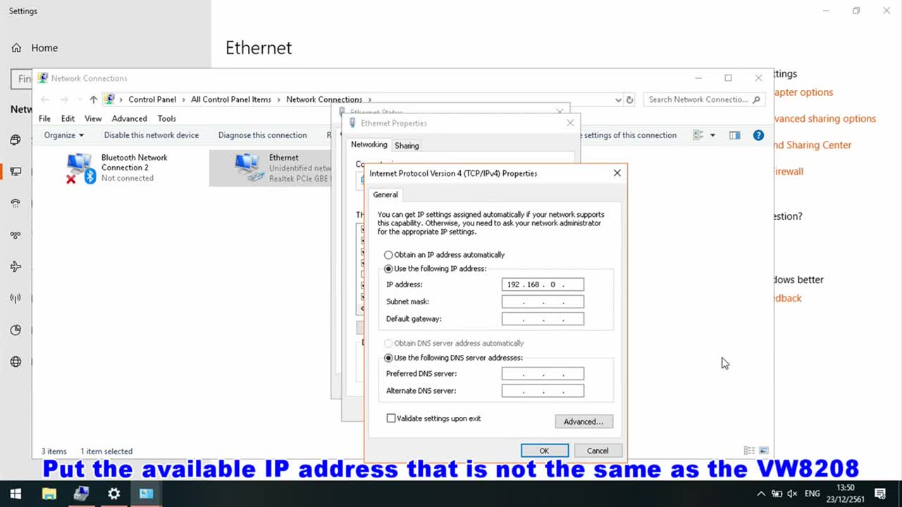 How to connect & setup software VW8208,VW8316 [Part 1]