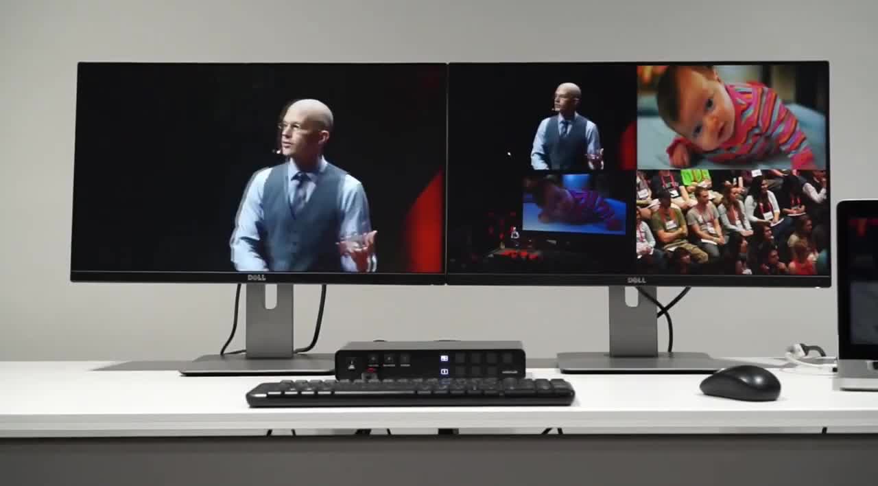 EP.2  YS-SW41H :: Multiview & Program output : BoxStudio Lite All-in-one 4CH HDMI Switch Record Stream