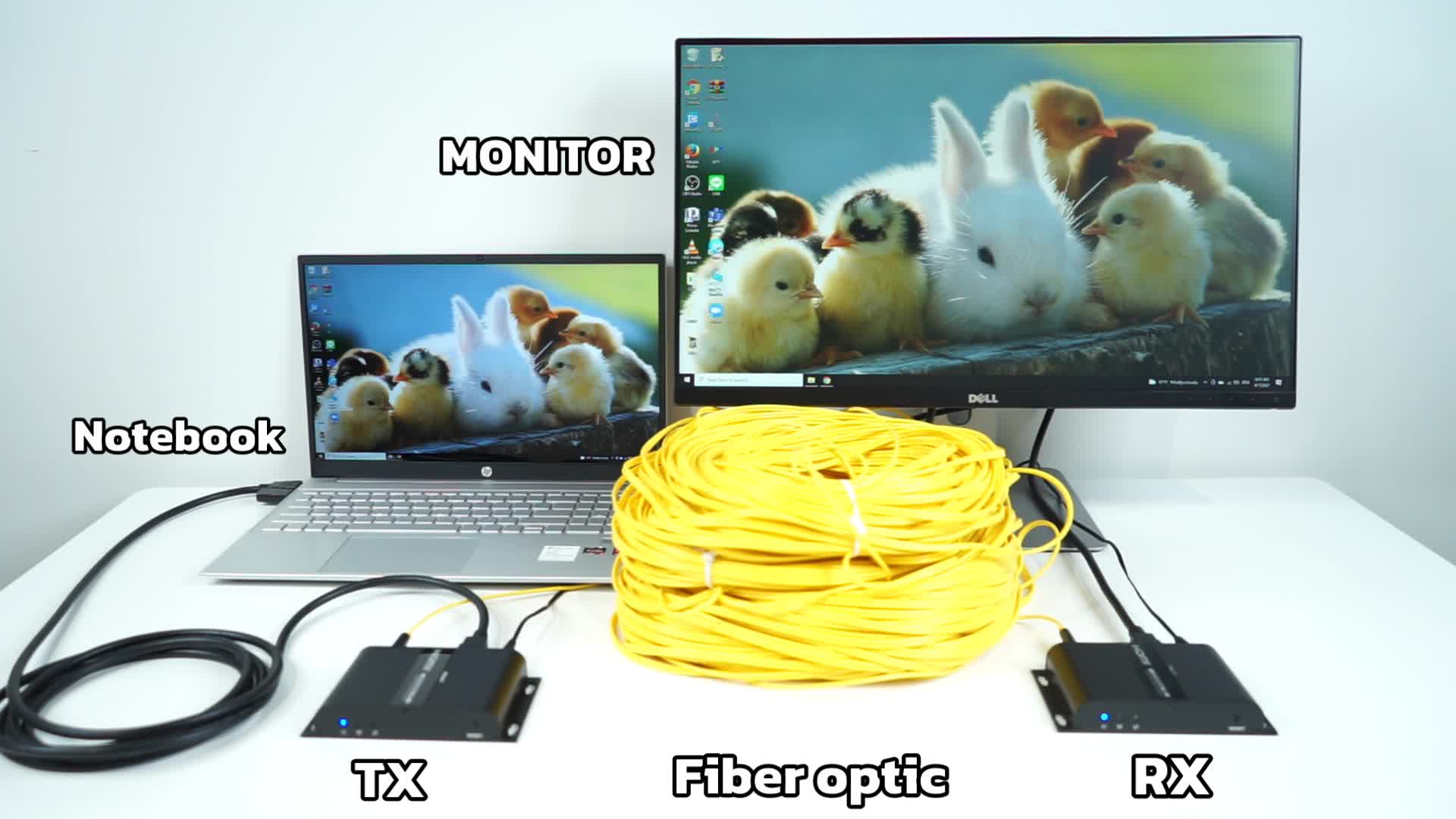 LE-F20KT ขั้นตอนการติดตั้ง ทดสอบคุณภาพที่ความละเอียด 1080@60HZ