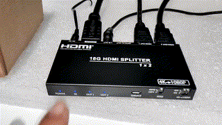 HDV-B12SA 2port 4K HDMI Splitter with Downscale 1080P