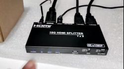 HDV-B12SA 2port 4K HDMI Splitter with Downscale 1080P