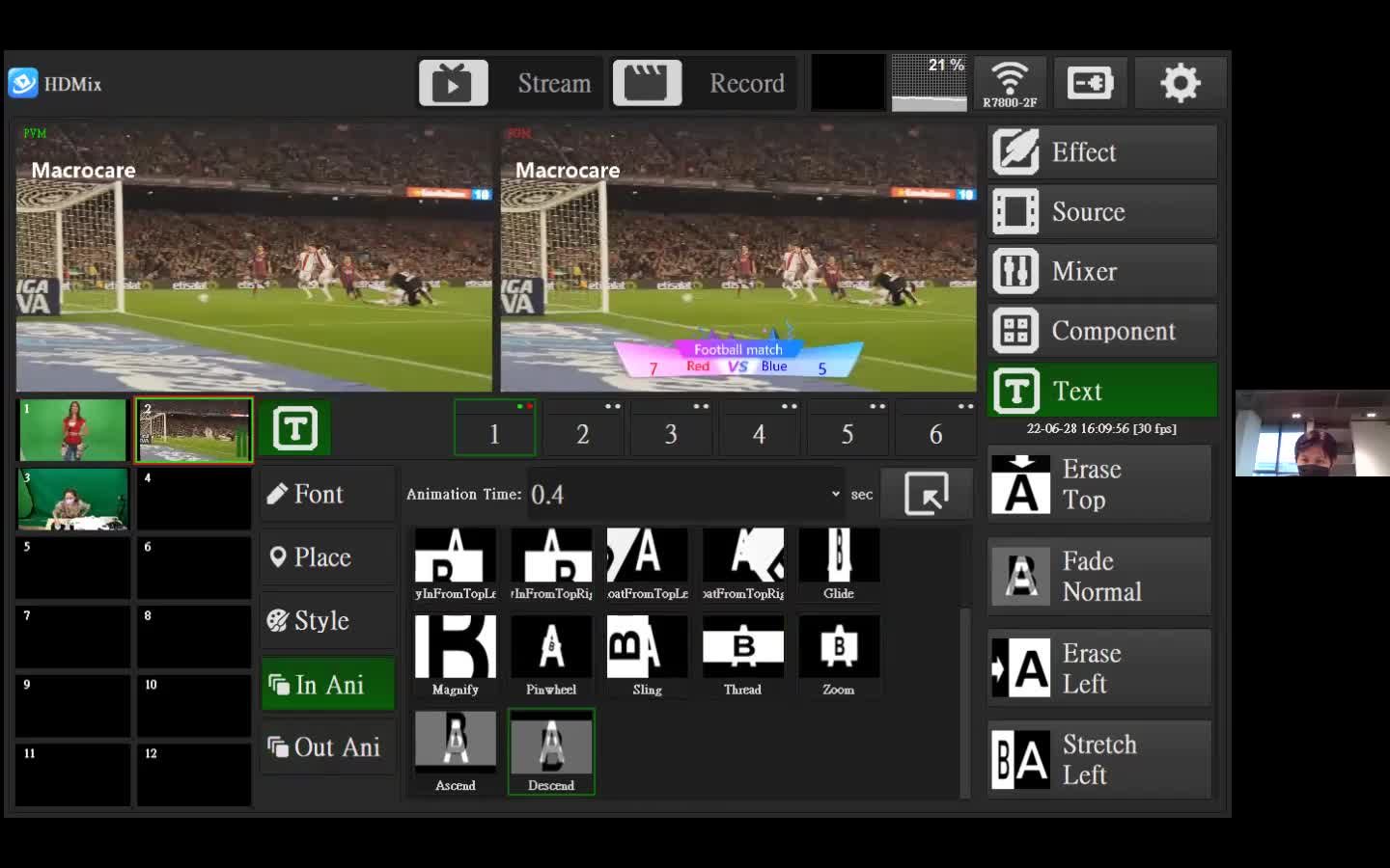 Sinew Virtual Studio Live Demo