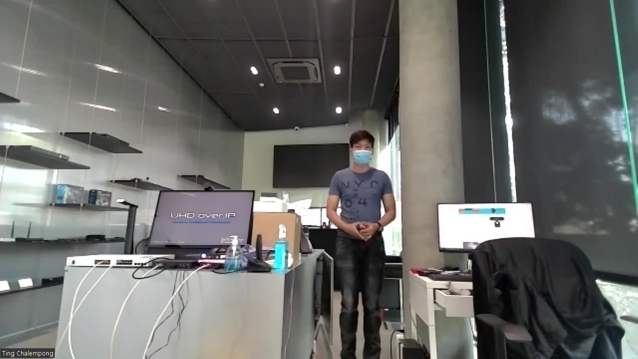 D-SP01 MINI AIO : ทดสอบ Mic ด้วยโปรแกรม zoom