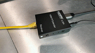 ET150 แปลงผ่าน LAN ด้วย Mediaconverter (แปลง LAN เป็น Fiber) แบบ Multi mode รับส่งภาพเสียงได้ปกติ