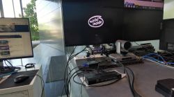 VC180 แปลงสัญญาณ VGA To HDMI ต่อเข้าสวิช VS481C ทำ Piolity Port 1 เอาไว้