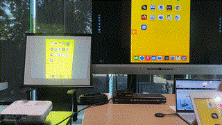 VS482+MS042+2L7D20H : ทดสอบกับ Projector ดูว่าภาพยังออกปกติหรือไม่