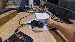Logitech Roommeat +NB สลับใช้งานกล้อง 2ตัว ที่ทำ Side By Side (1Device)+SpeakerPhone USB (1Device)