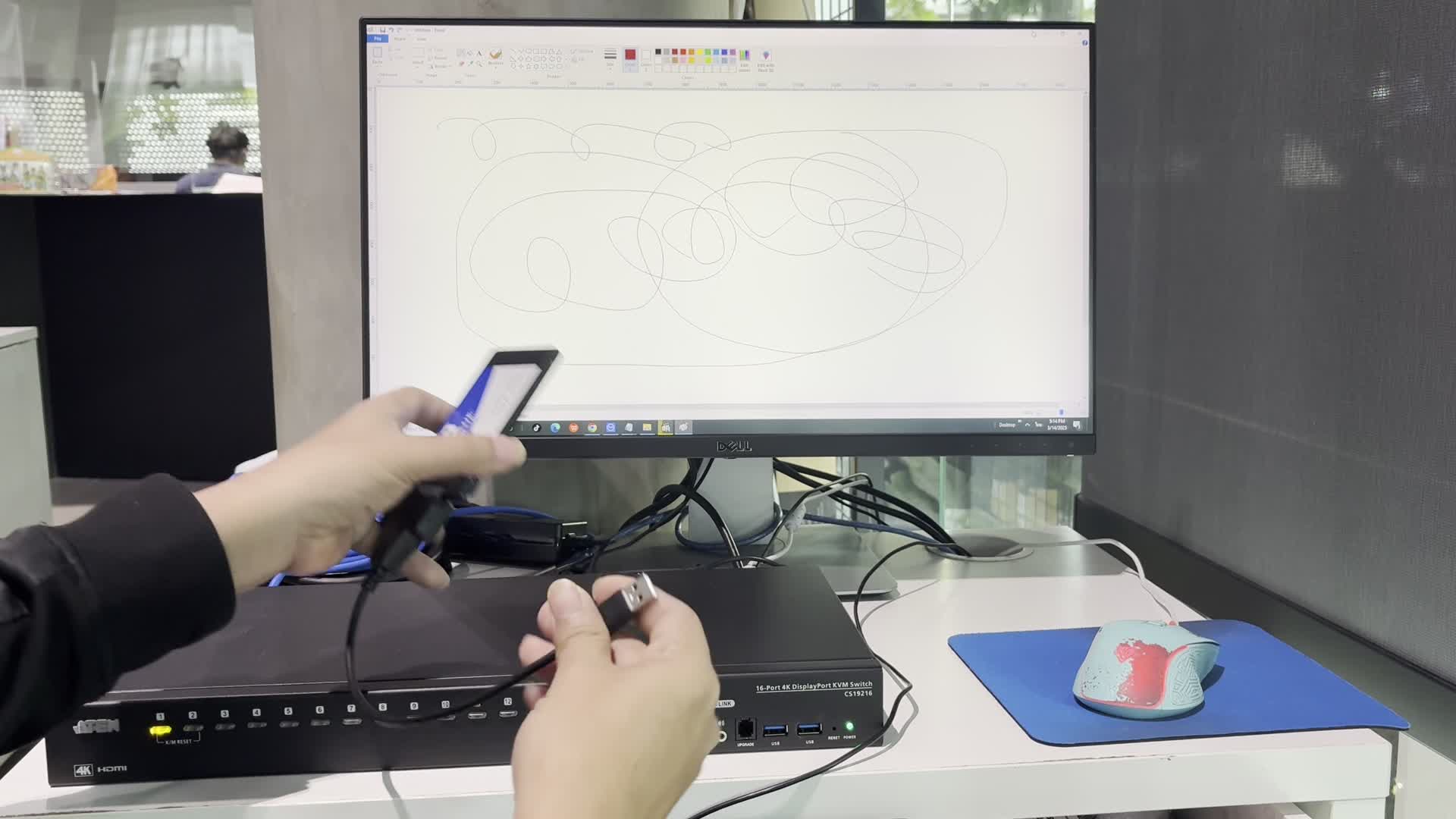 CS19216+2L7D04DP+USB3.0 5m : ทดสอบใช้งานร่วมกันได้ปกติดี