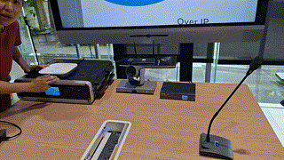 VK1200 With ( RS232 ) Mic ITC-TS0300M ( PTZ822AT )