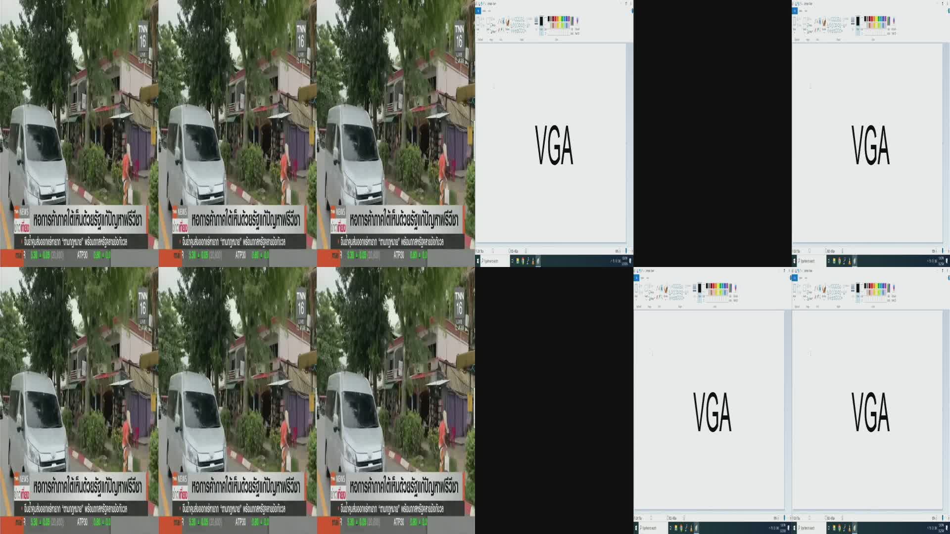 SW81MB(HDMI) SW81MB(VGA To HDMI) >SW41D แสดงภาพ Multiview 12 ภาพ